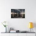 Framed Horizontal Poster - Storm Gateway — White (14×11... |...
