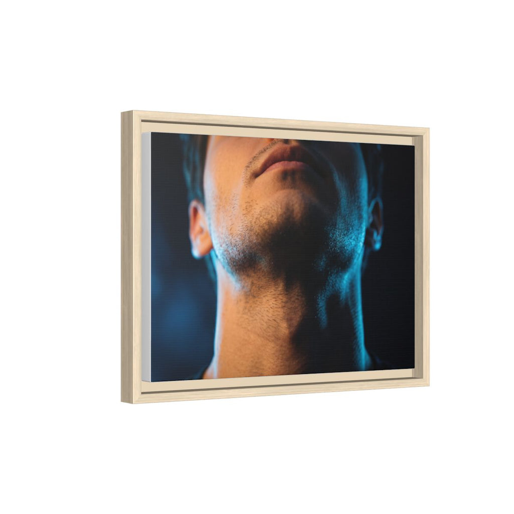 Framed Matte Canvas - Neon Noir