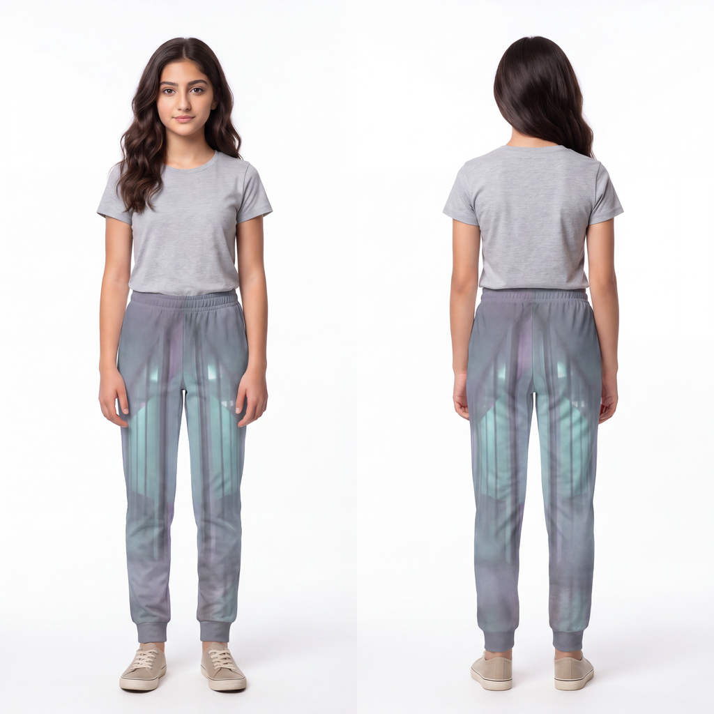 Youth Joggers - Liminal Corridor Fog Art Print | Echovira...