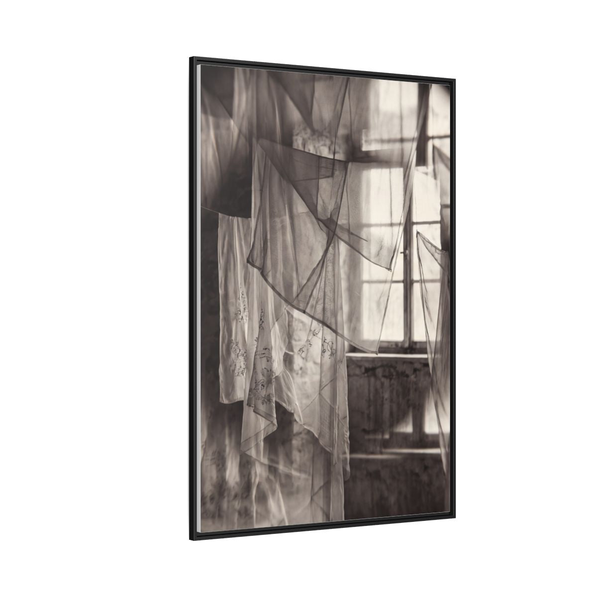 Matte Canvas Framed - Spectral Veils (8×10, 9×12, 11×14... |...