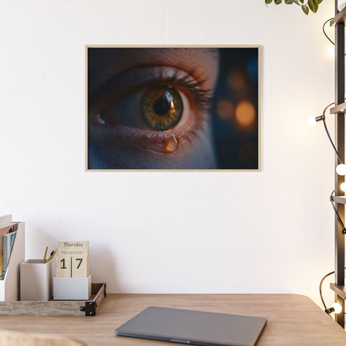 Posters with Wooden Frame - Eye Art