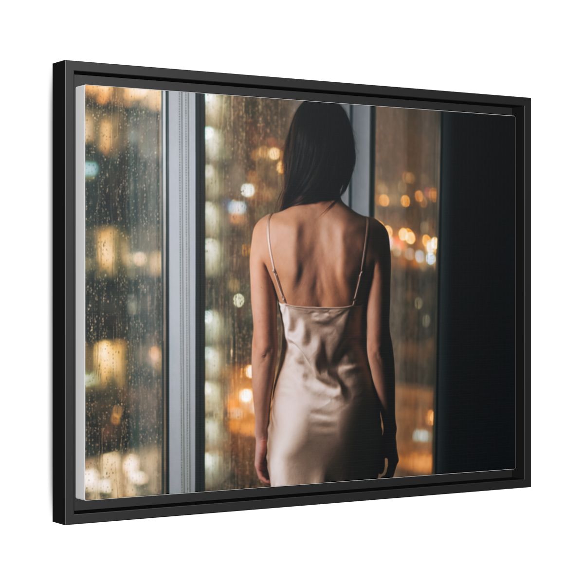 Framed Matte Canvas - Cinematic Nights