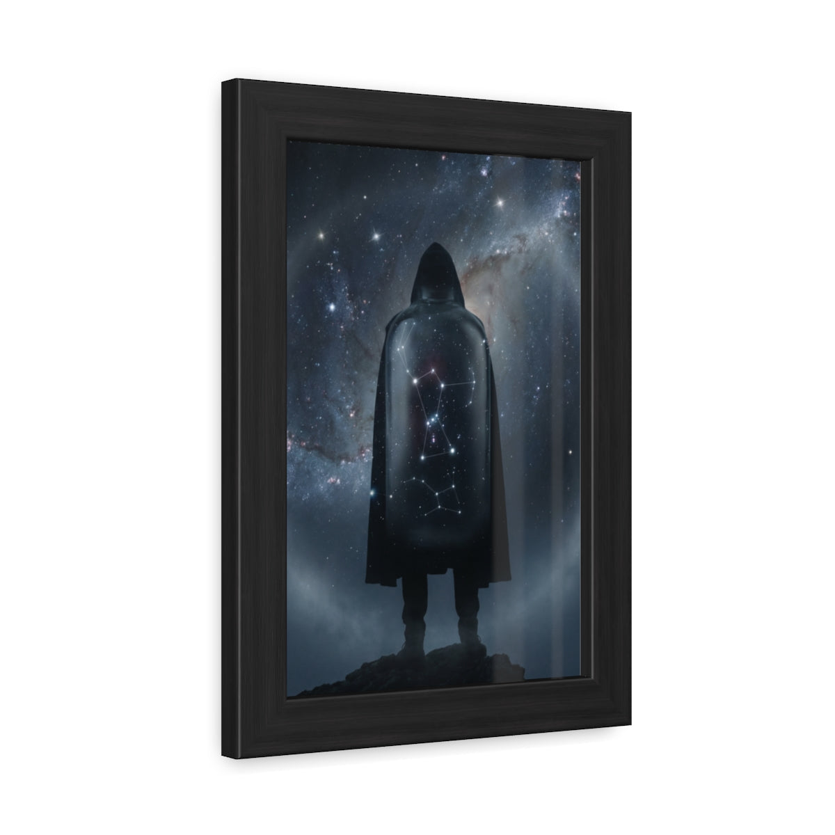 Framed Poster - Orion Cosmic Voyager — Portrait (8×12, 9×11, 11×14, 11×17, 12×16, 12×18, 16×20, 16×24, 18×24, 20×30, 24×32, 24×36 & 32×48)