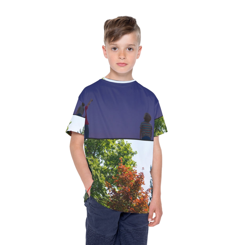 Kids Sports Jersey - Stardust & Forest Discovery | Echovira...