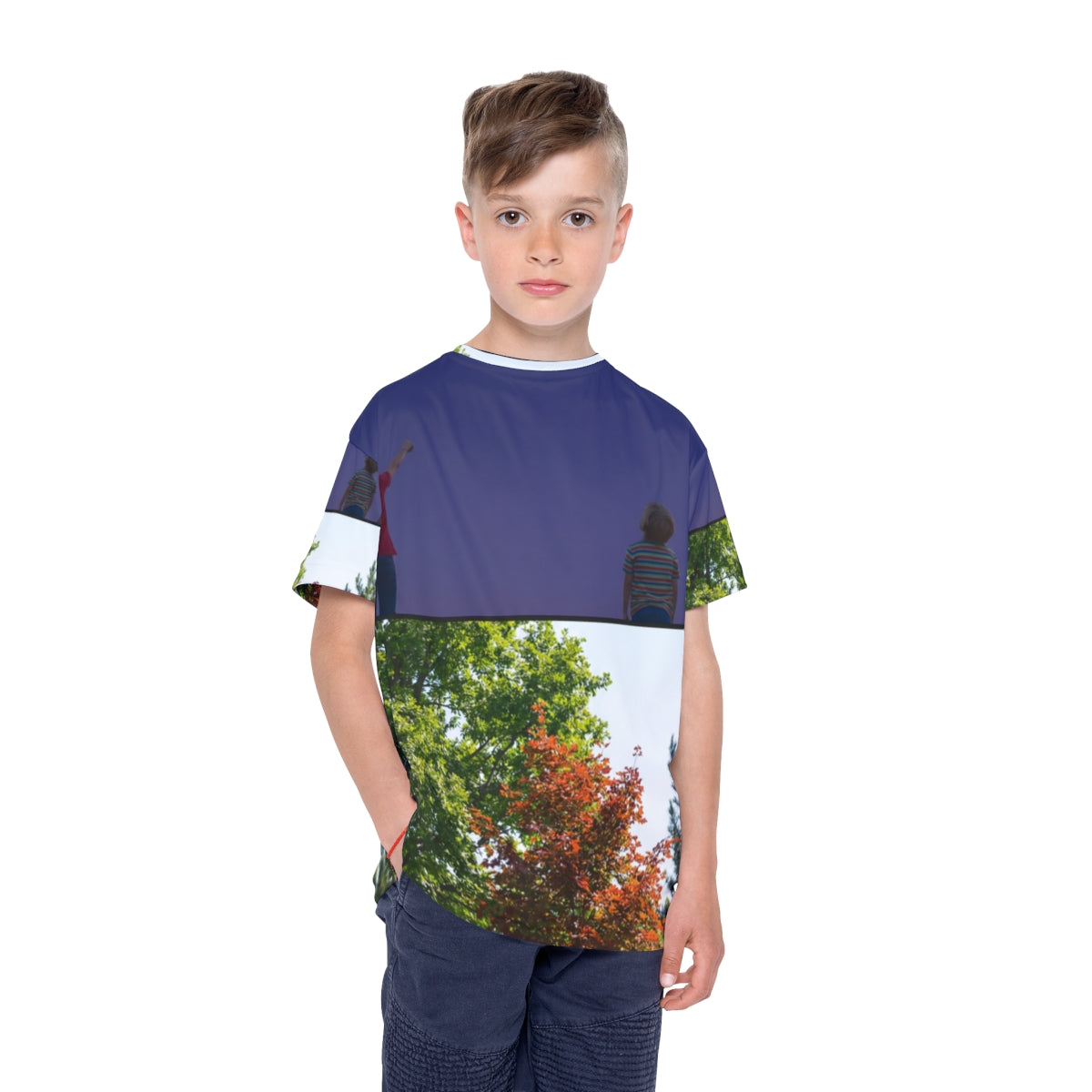 Kids Sports Jersey - Stardust & Forest Discovery | Echovira...