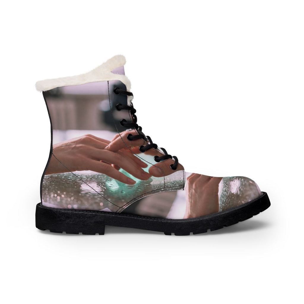 Women's Boots with Intimate Hands Art