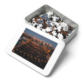 Jigsaw Puzzle with Tin - Skyline Twilight (30, 110, 252... |...