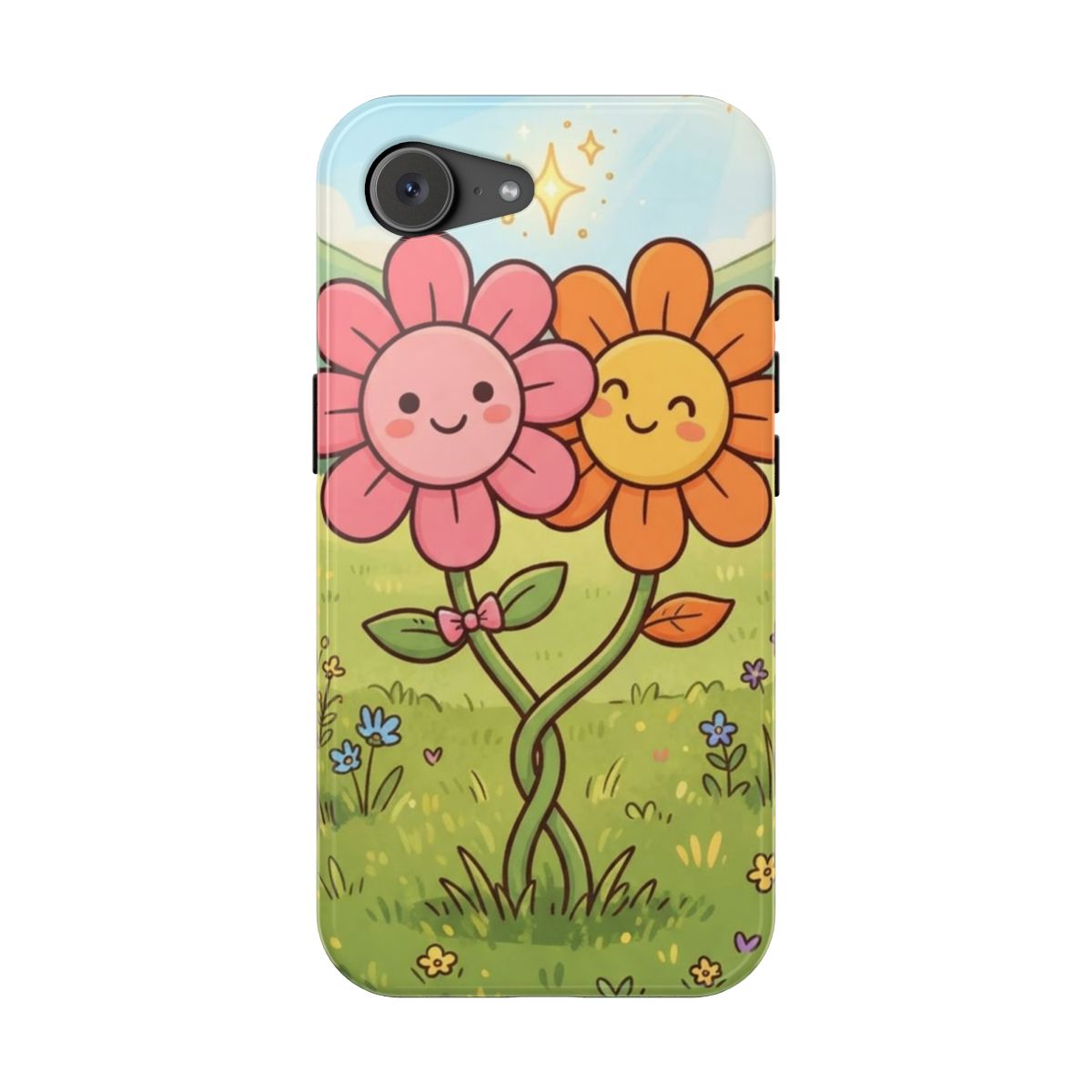 Impact-Resistant Cases - Sunny Meadow Friends Floral Art |...