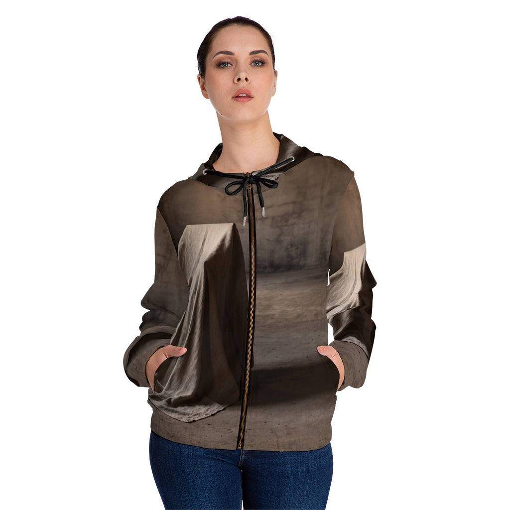 Women's Full-Zip Hoodie - Wabi Sabi Layer