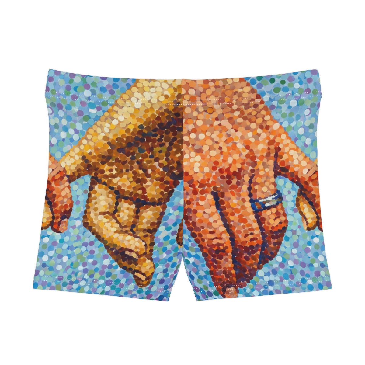 Women's Shorts - Summer Mosaic | Echovira Gallery