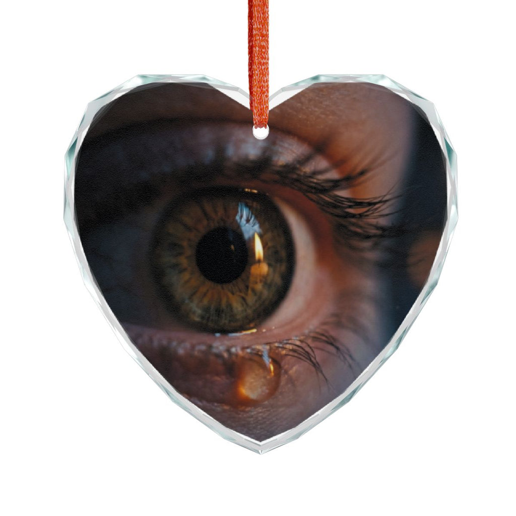 Crystal Glass Ornament - Luminous Tear