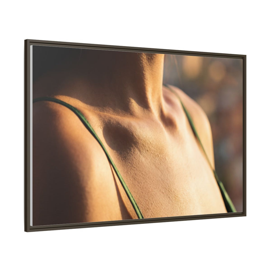 Matte Canvas Framed - Golden Hour Portrait