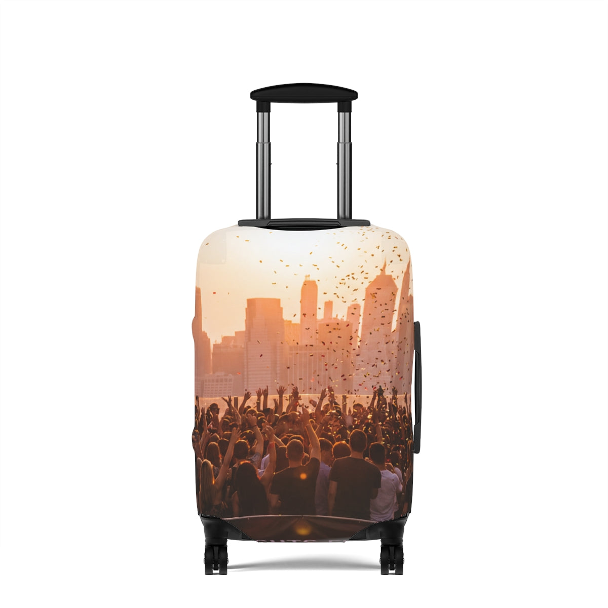Luggage Cover - City Lights Festival | Echovira Gallery