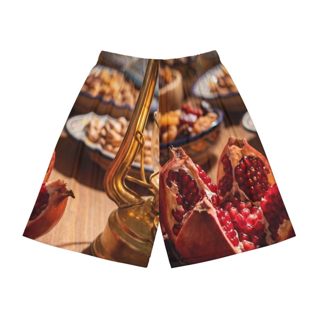 Men's Sports Shorts - Amber Feast Design | Echovira Gallery