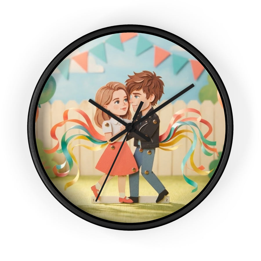 Wall Clock - Carnival Whimsical Hour