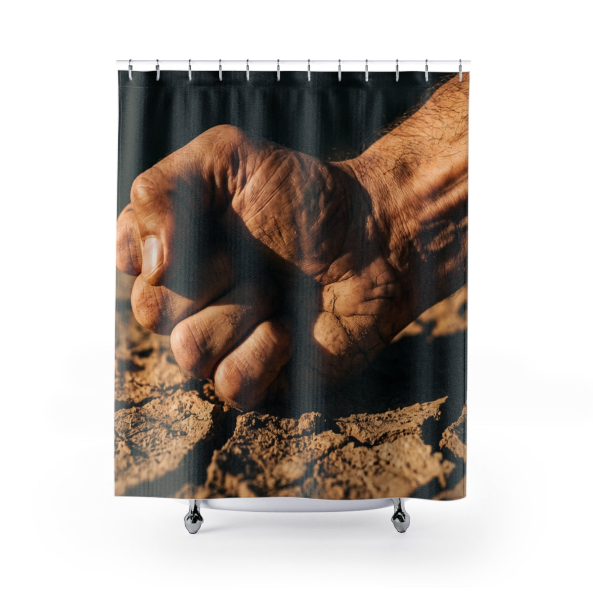 Shower Curtains - Unbroken Earth Fine Art Print | Echovira...