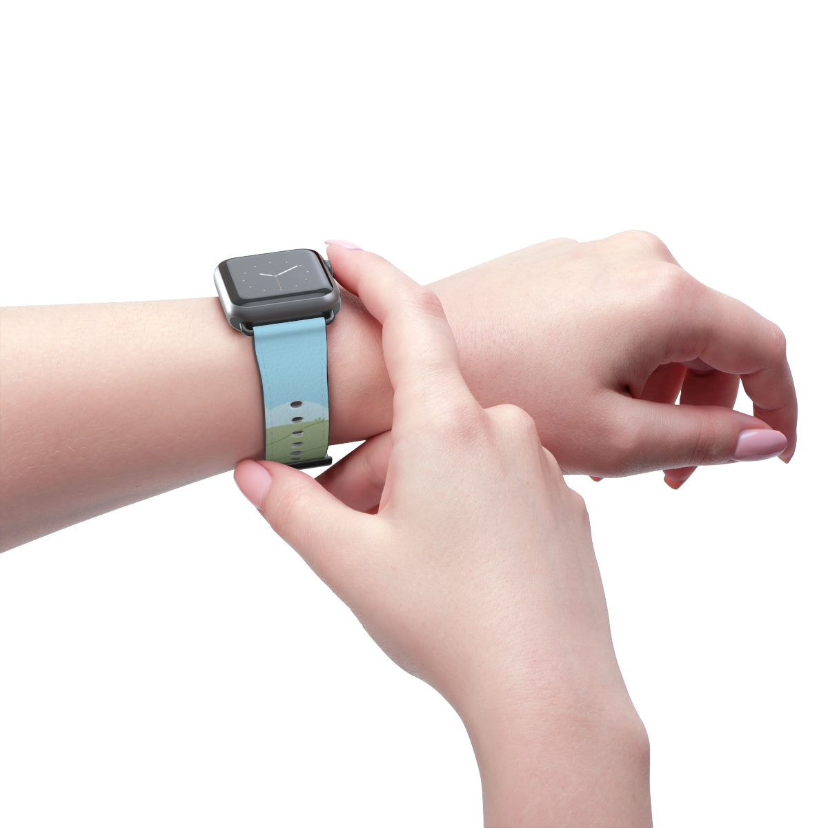 Apple Watch Band - Sunny Meadow Rainbow | Echovira Gallery
