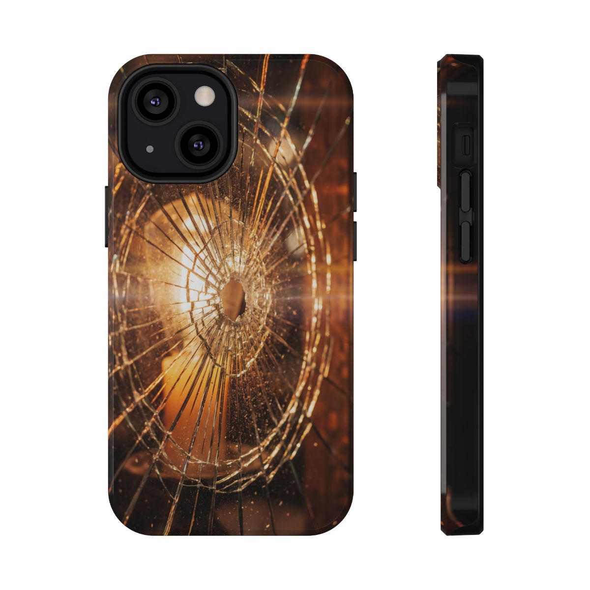 Impact-Resistant Case - Moody Fractured Glass— sizes part 1/2