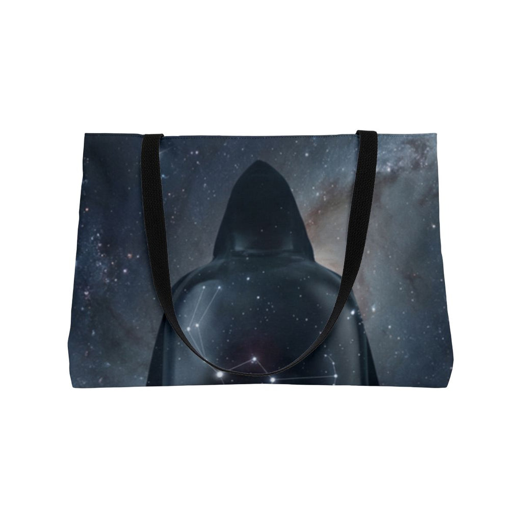 Weekender Tote Bag - Cosmic Sentinel Orion Constellation Art...