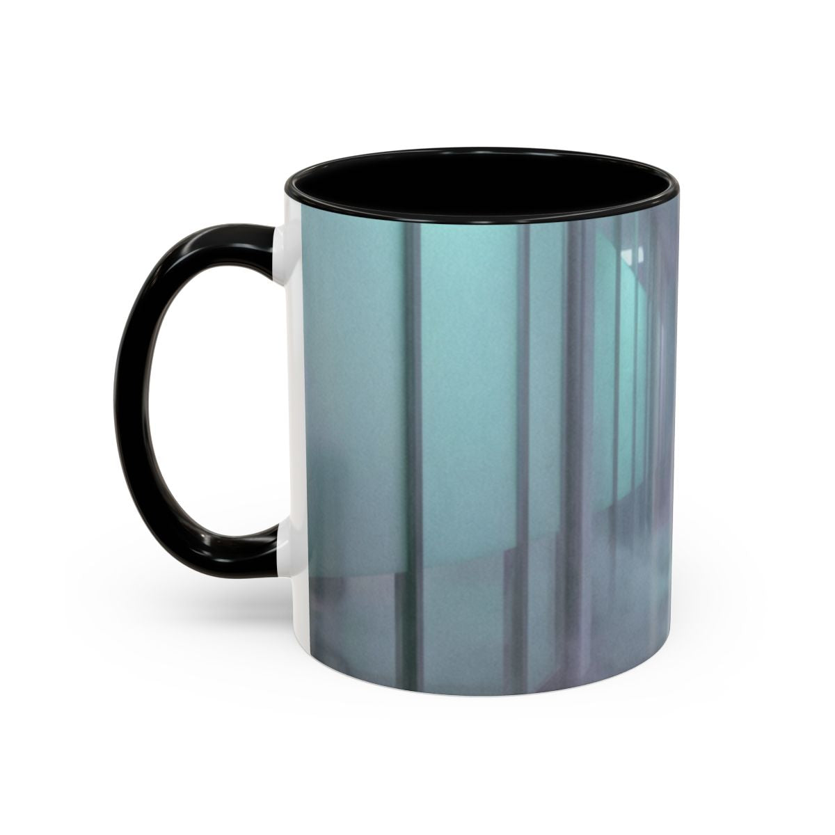 Accent Coffee Mug - Liminal Mist Wrap | Echovira Gallery
