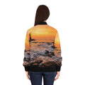 Women's Bomber Jacket - Majestic Dawn