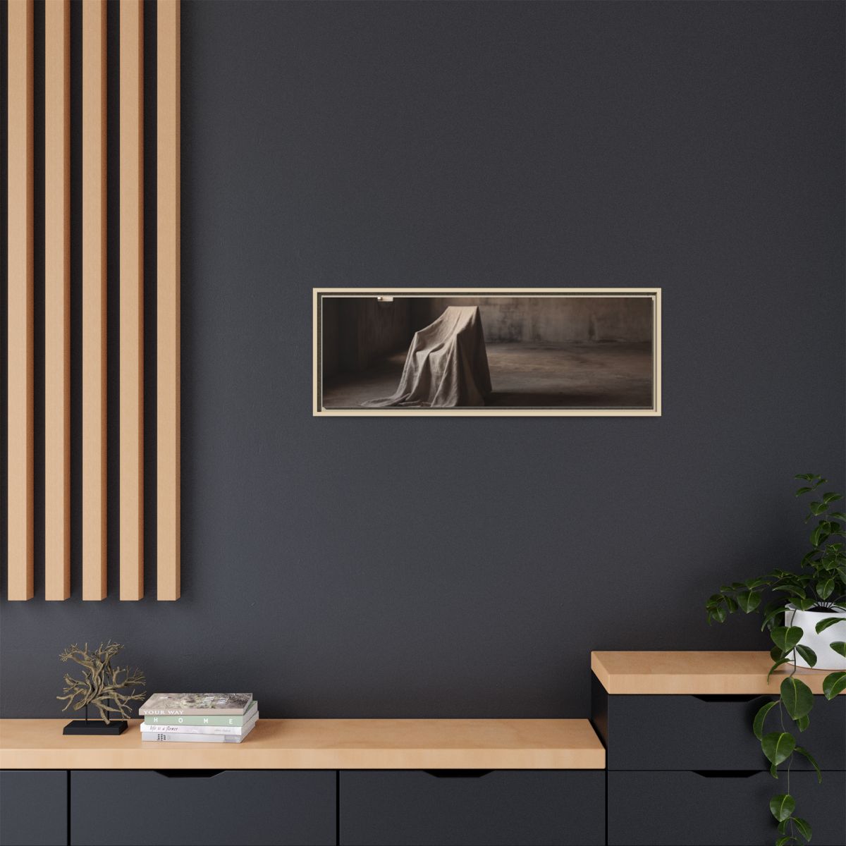 Framed Matte Canvas - Echoes of Calm