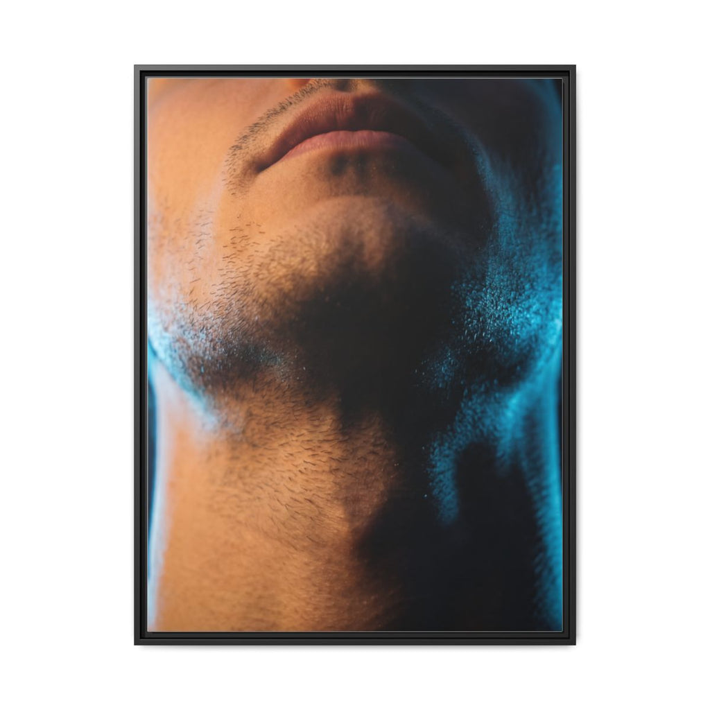 Framed Matte Canvas - Neon Noir