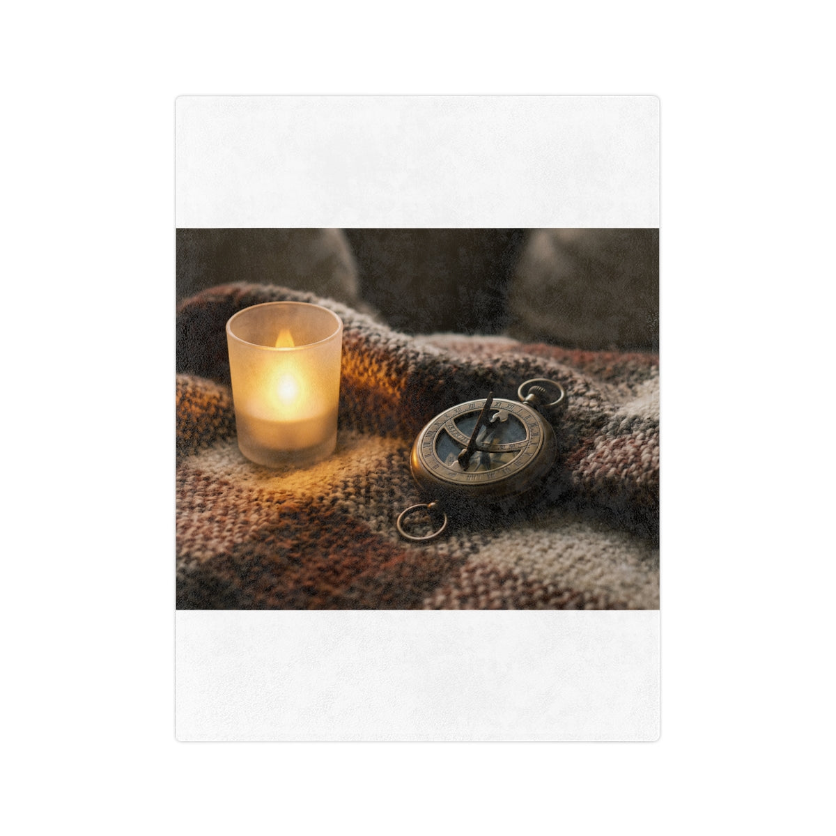 Velveteen Blanket - Hearthside Warmth | Echovira Gallery