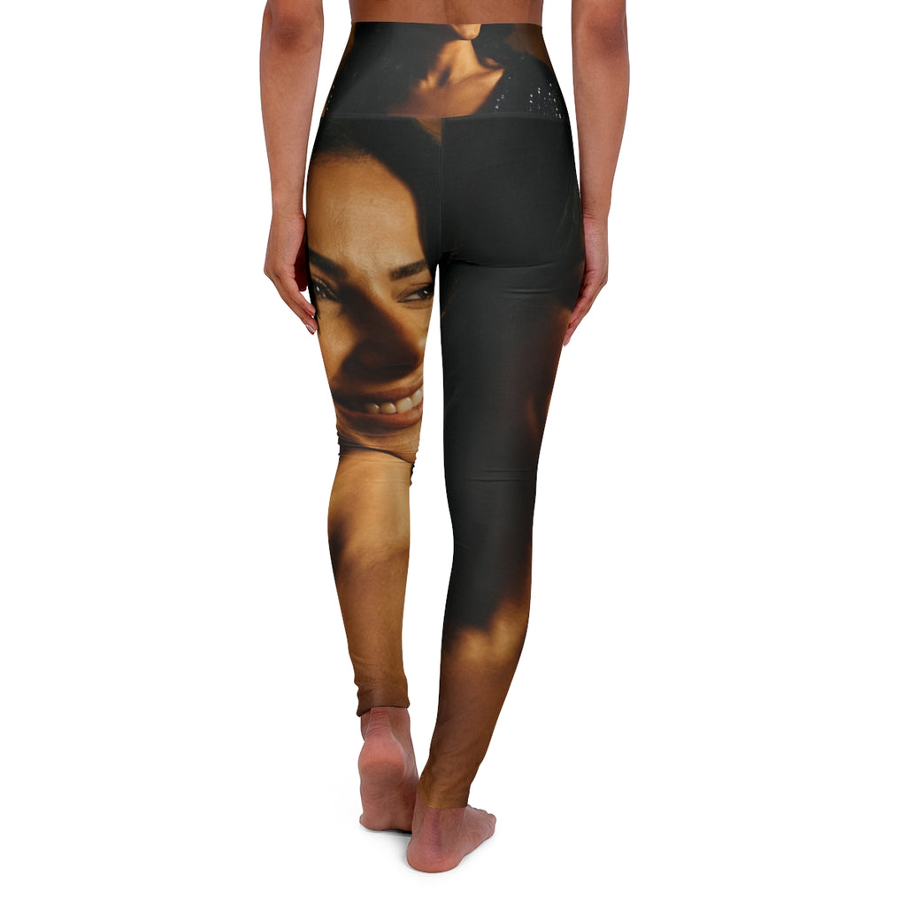 Yoga Leggings - Night Luxe Flow
