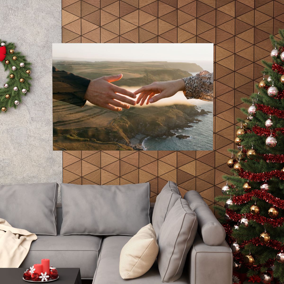 Matte Horizontal Posters - The Infinite Touch | Ethereal......