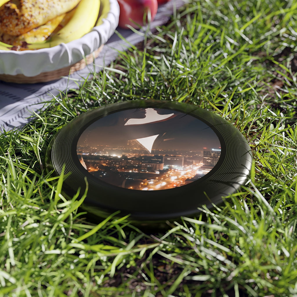 Wham-O Frisbee - City Twilight Glow | Echovira Gallery