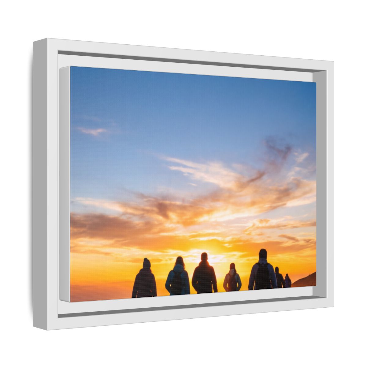 Matte Canvas, Framed - Epic Dawn Trek