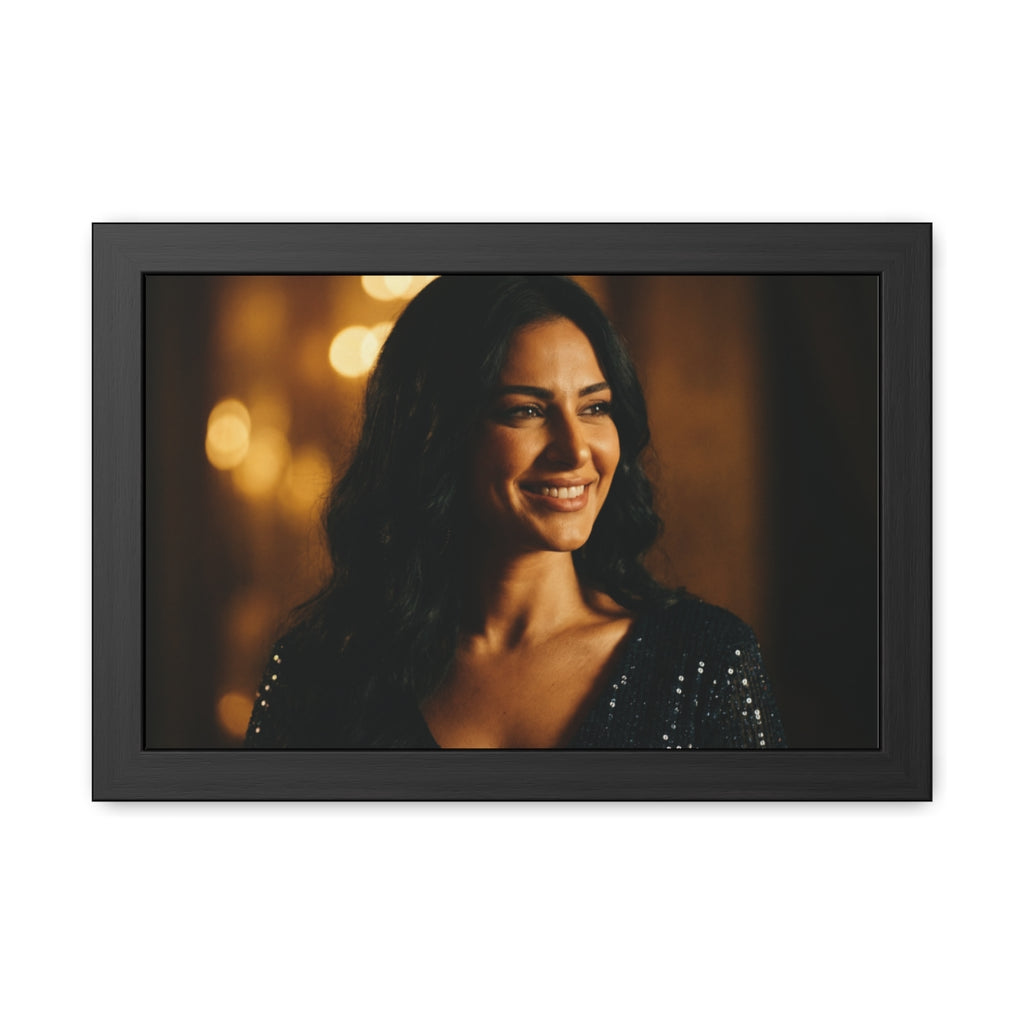 Framed Poster - Cinematic Portrait — Landscape
