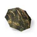 Foldable Umbrella - Overgrown Temple Rain | Echovira Gallery
