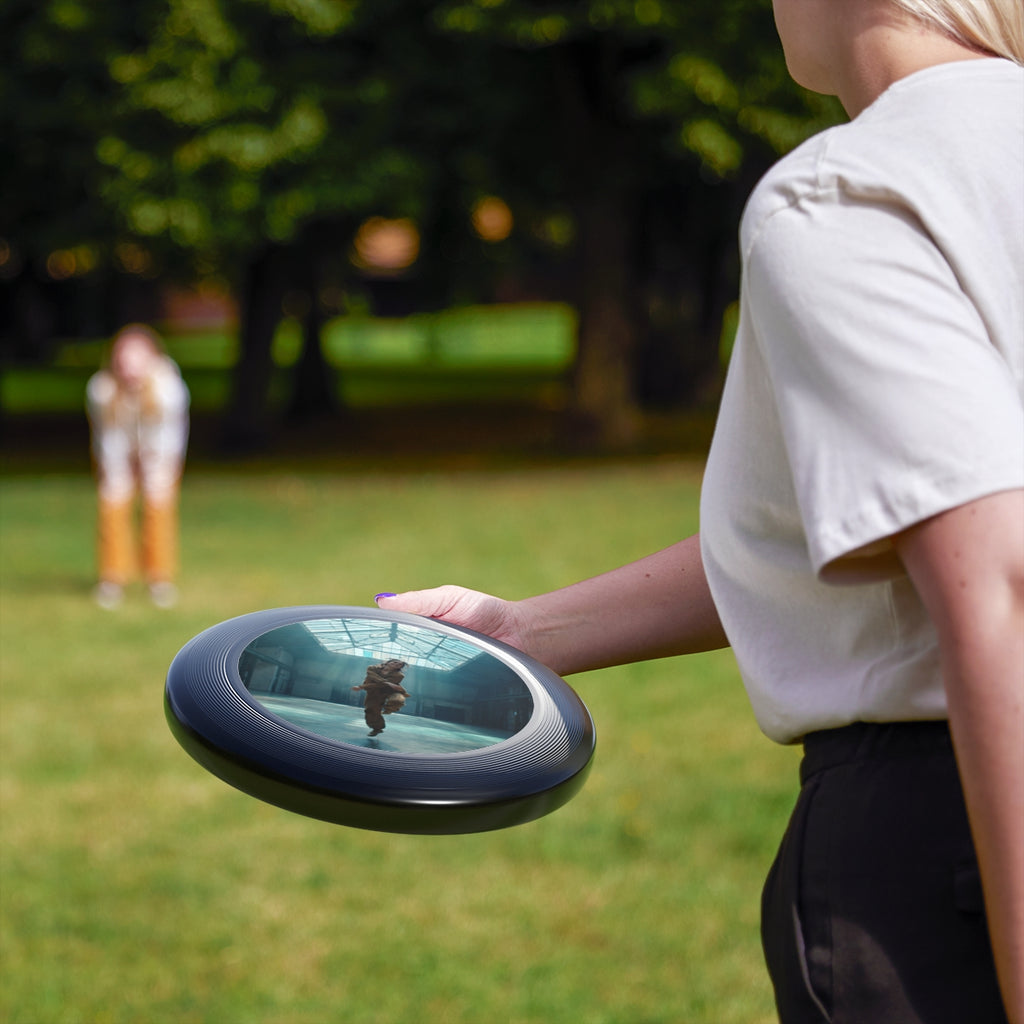 Wham-O Frisbee - Kinetic Solitude Dancer Fine Art Print |...