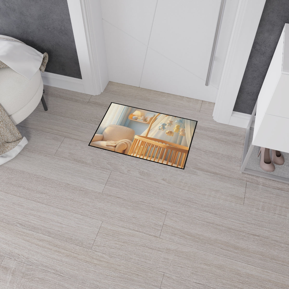 Cozy Welcome Heavy Duty Floor Mat - Entry