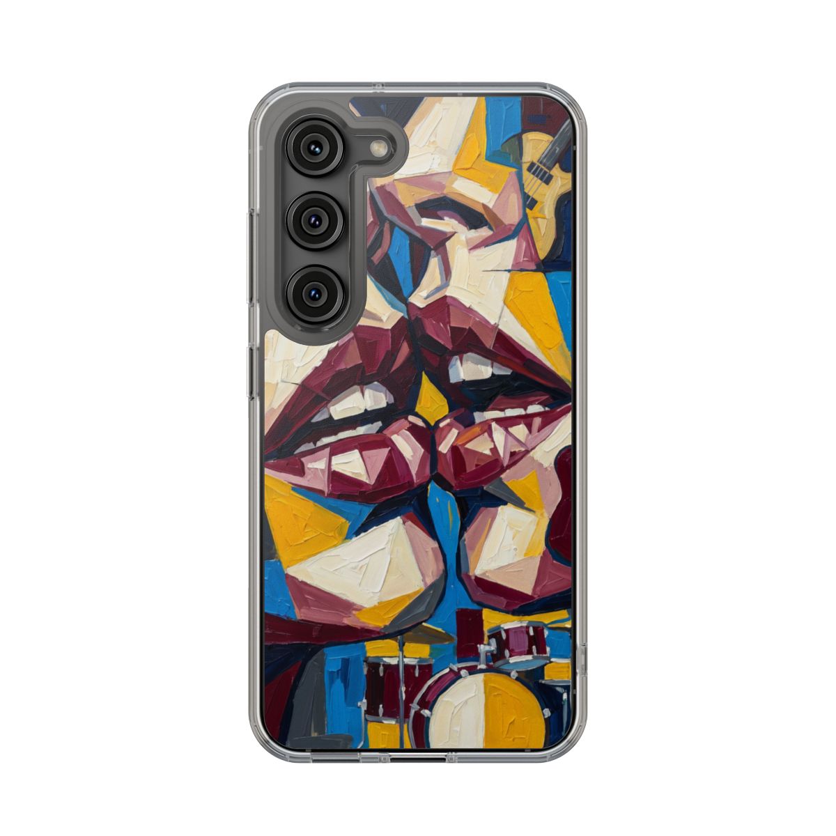 Clear Impact-Resistant Cases - Clear Phone Case - Electric...