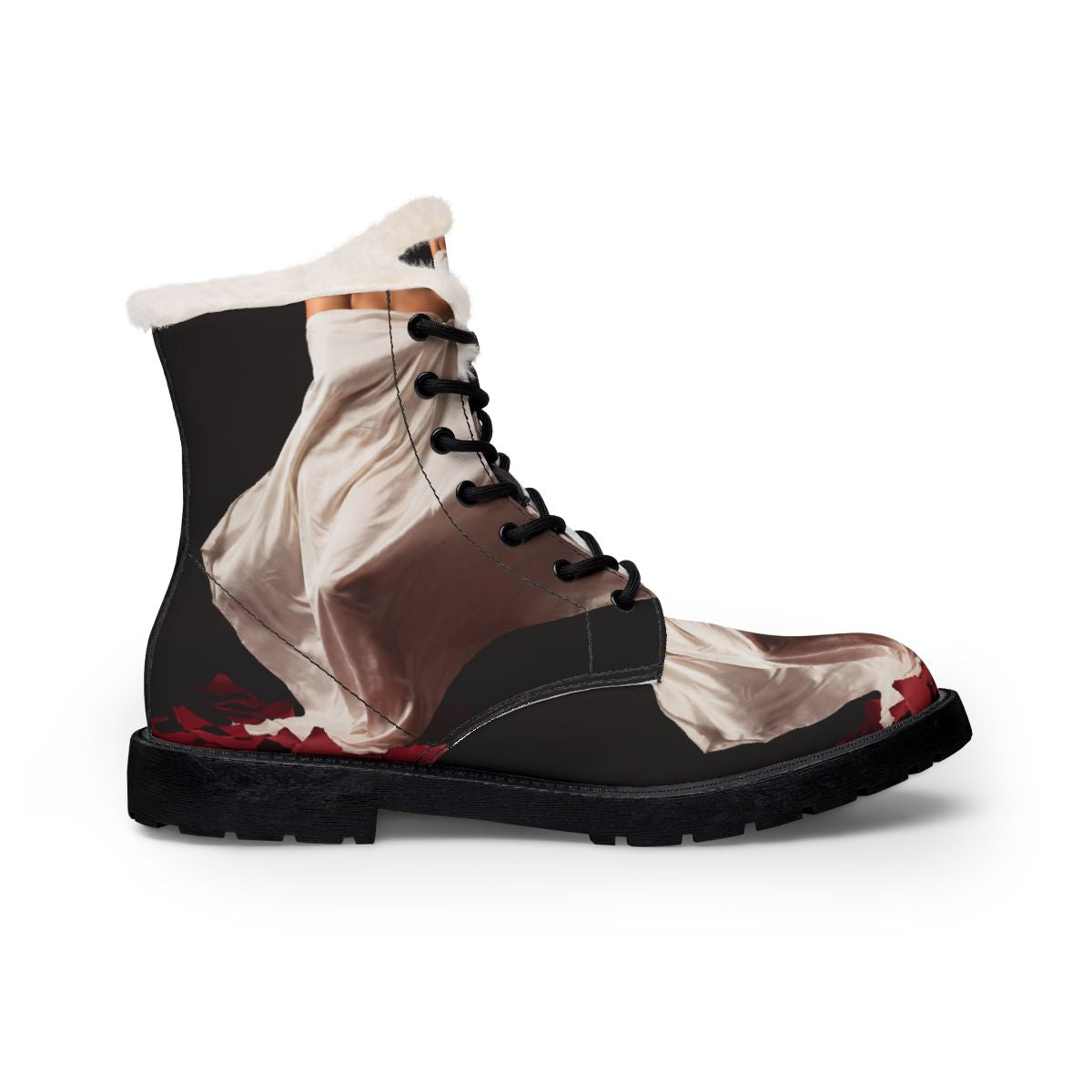 Women's Chiaroscuro Draped Silhouette Boots