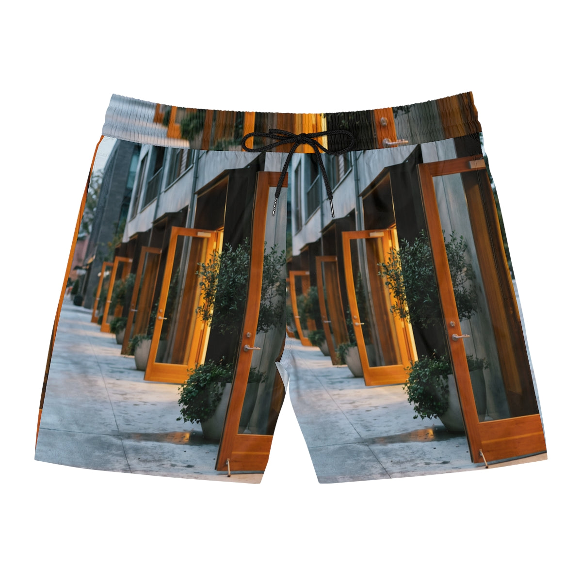 Men's Mid-Length Swim Shorts - Twilight Dusk | Echovira...