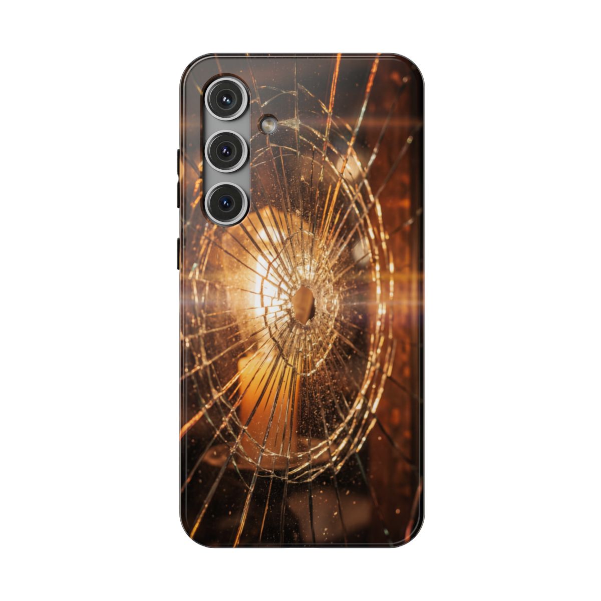 Impact-Resistant Case - Moody Fractured Glass