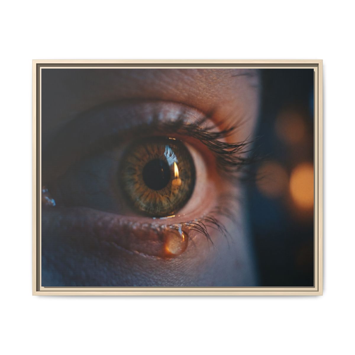 Framed Matte Canvas - Mystic Eye