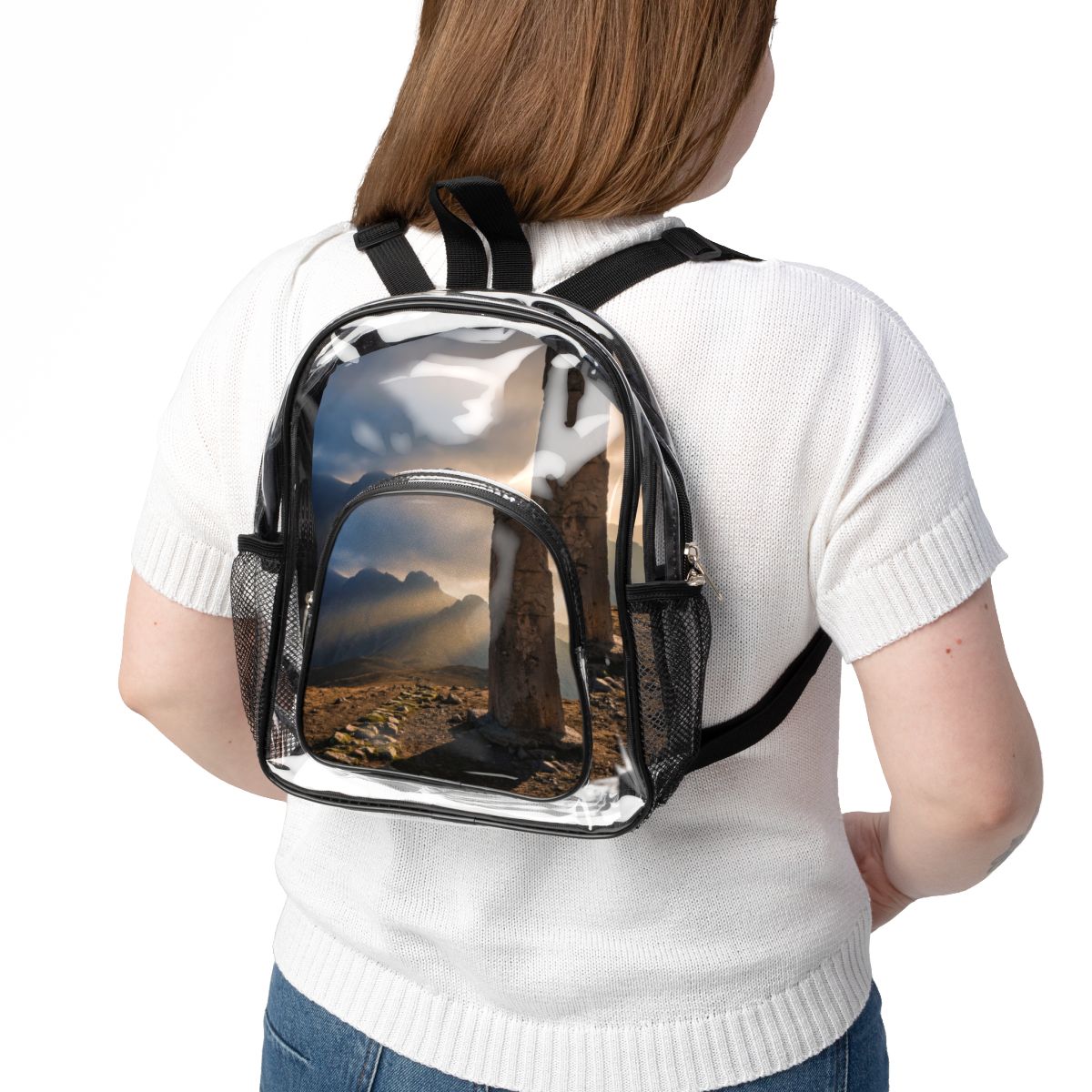 Clear Stadium Backpack - Ruins Vibe