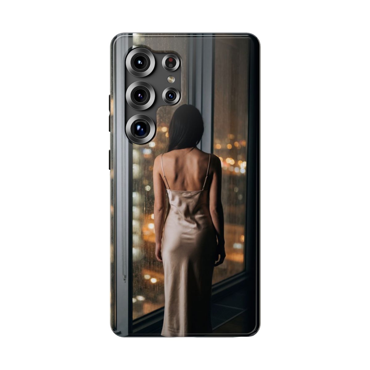 Impact-Resistant Case - Rainy Penthouse | Echovira Gallery