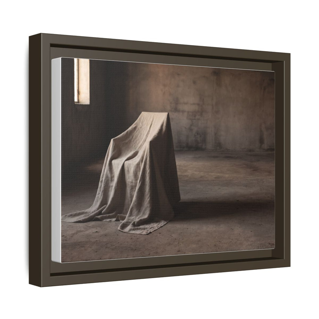 Matte Canvas, Framed - Wabi-Sabi Room — Espresso / 1.25"