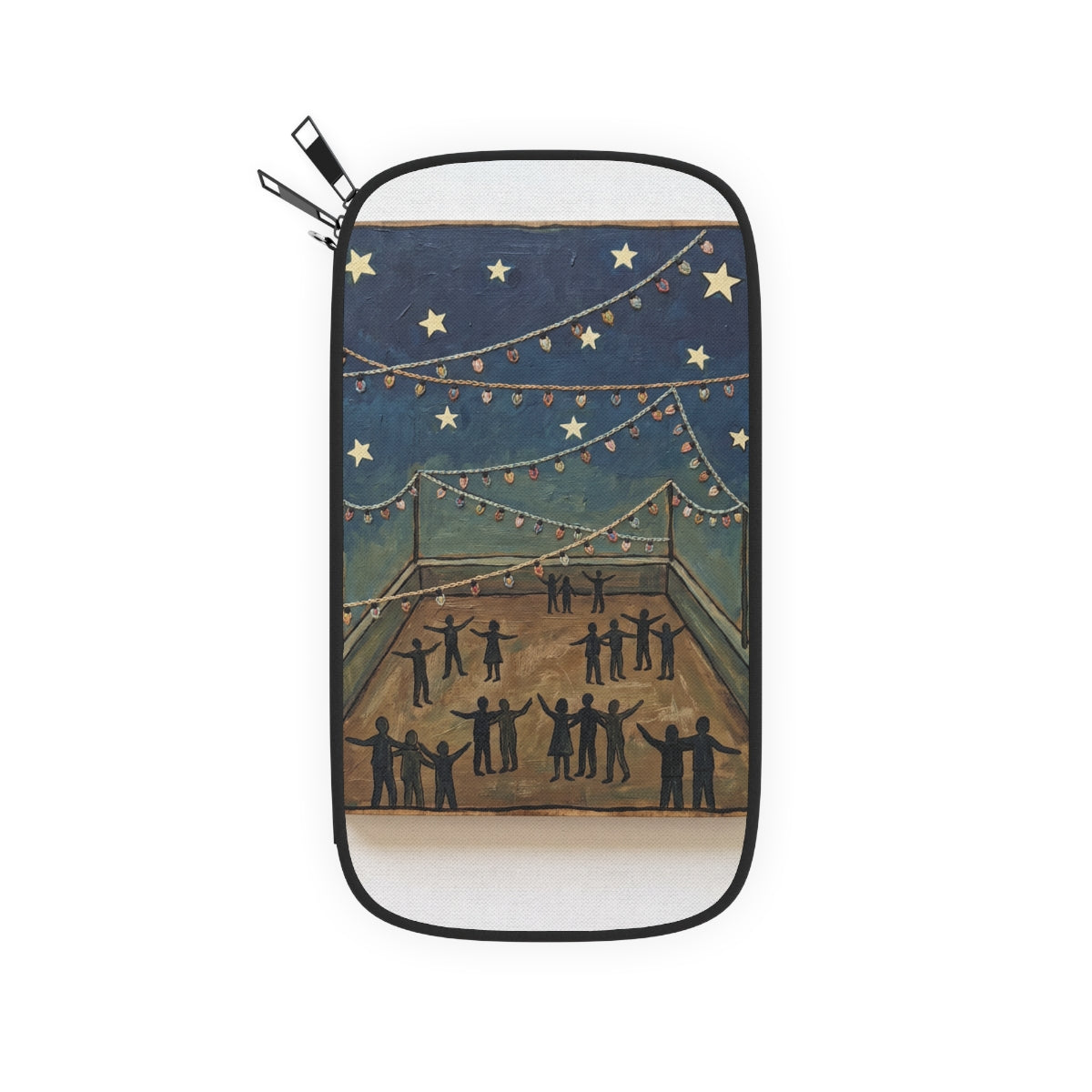 Passport Wallet - Starlit Midsummer Dance Art Print |...