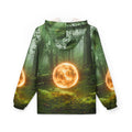Men's Windbreaker - Mystic Forest | Echovira Gallery