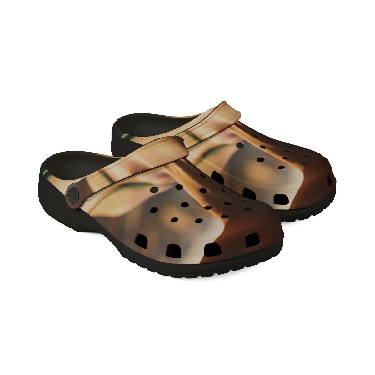 Foam Rubber Shoes - Sun-Kissed Comfort Step