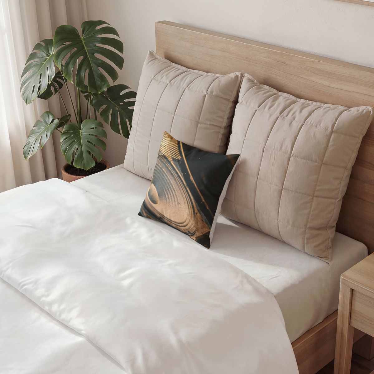 Poly Velvet Pillow - Bass Stage Accent Cushion | Echovira...