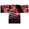 Long Sleeve Kimono Robe Moody Noir Art