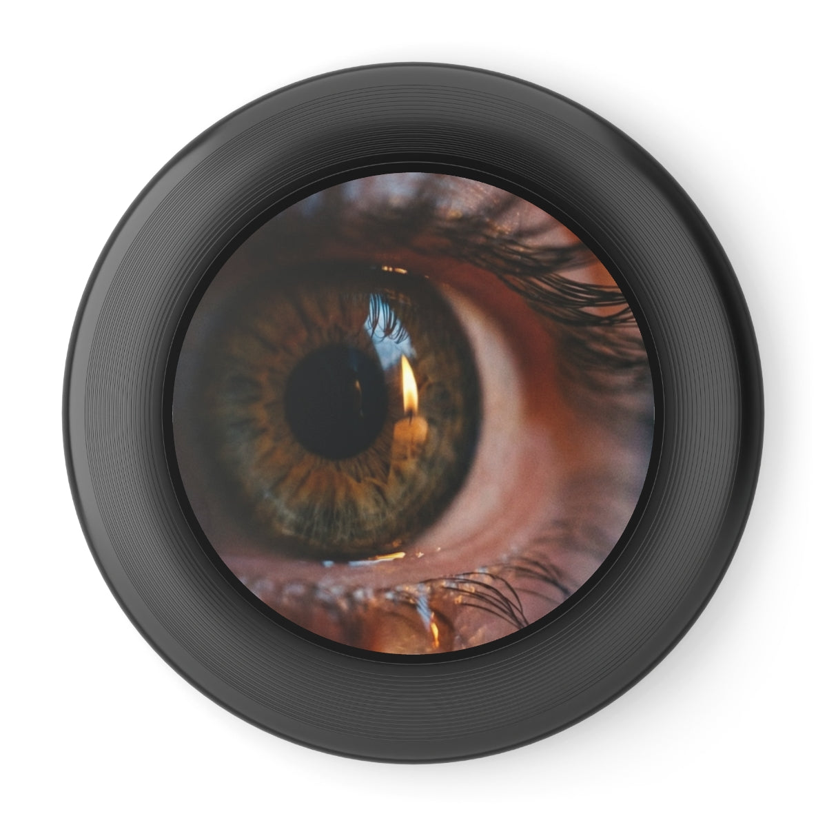 Wham-O Frisbee - Amber Iris Reflection Fine Art Print |...